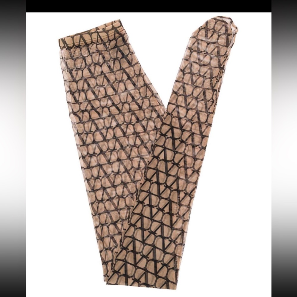 Valentino Garavani logo tights